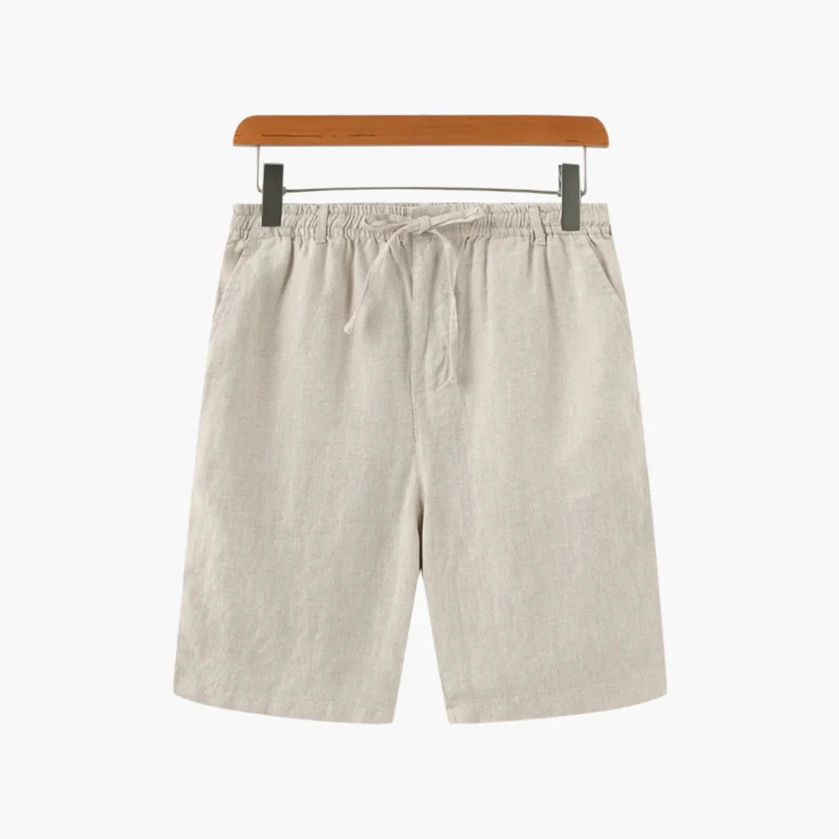 Linen Drawstring Shorts