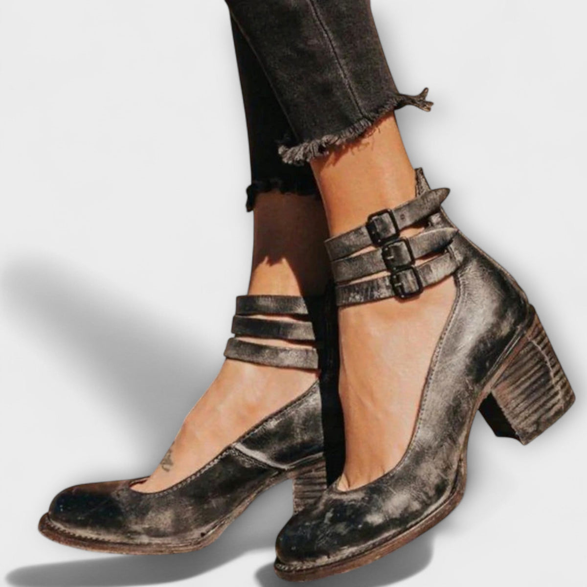 Bella - Stylish Strapped Boots