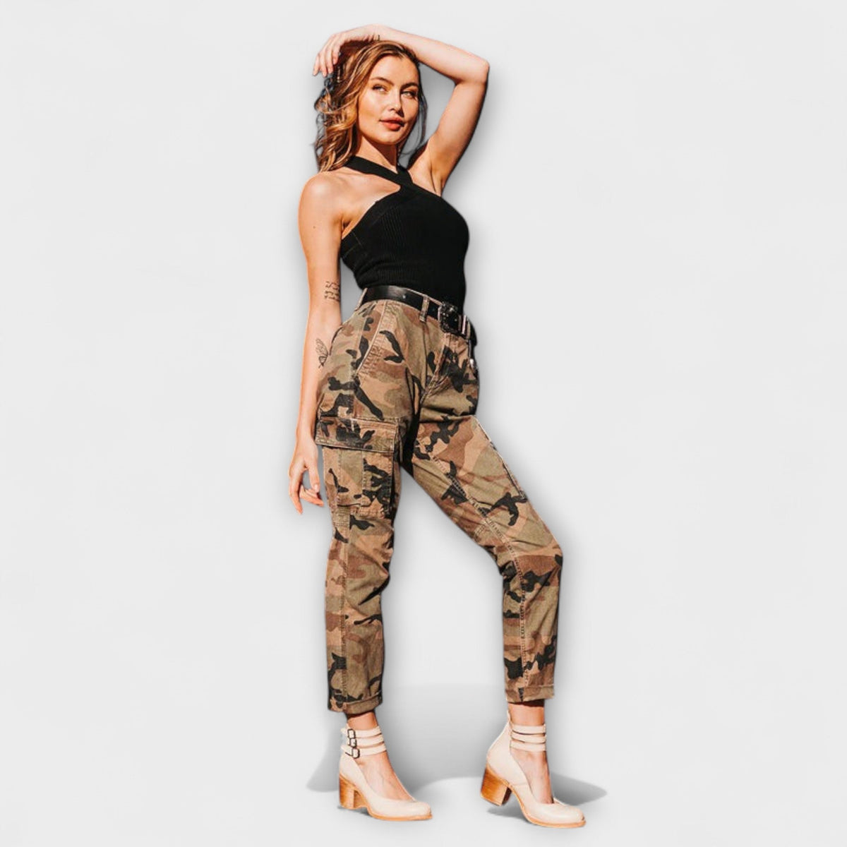 Bella - Stylish Strapped Boots
