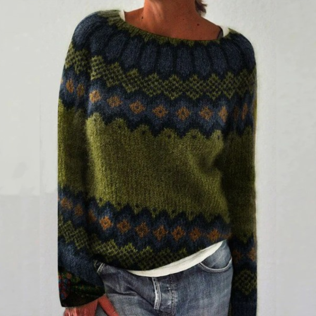 Anita - Cozy Retro Sweater