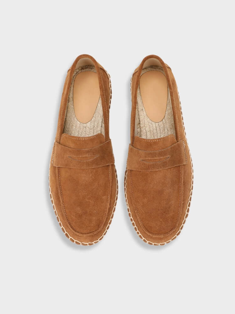 ST. TROPEZ Suede Espadrilles