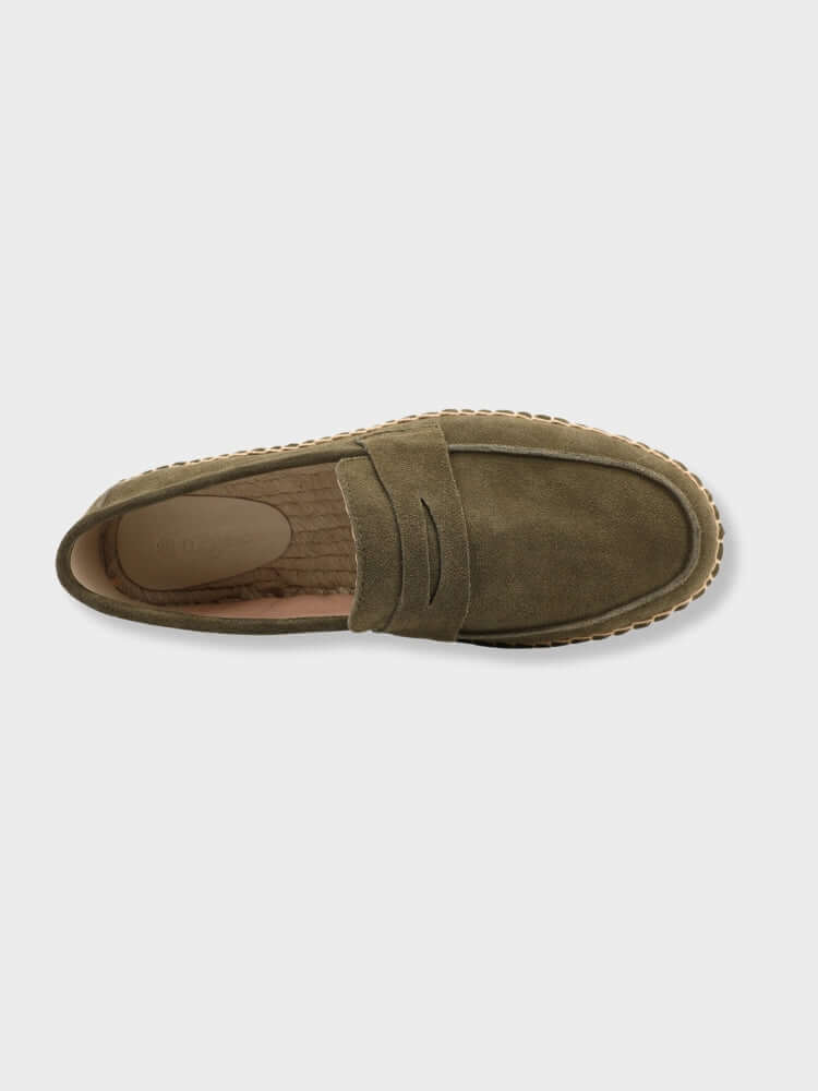 ST. TROPEZ Suede Espadrilles