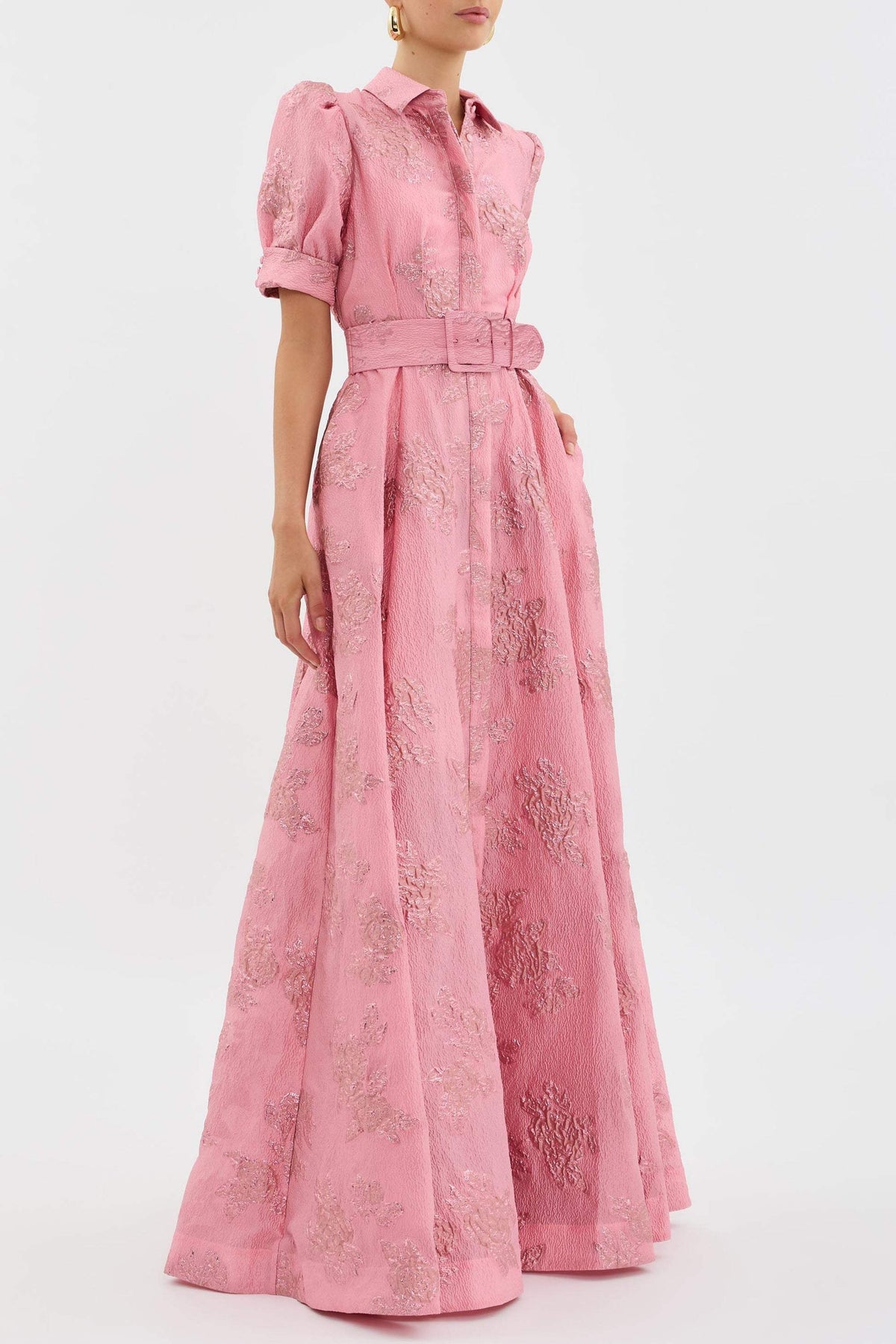 Anabella™ | Short Puff Sleeves Dress