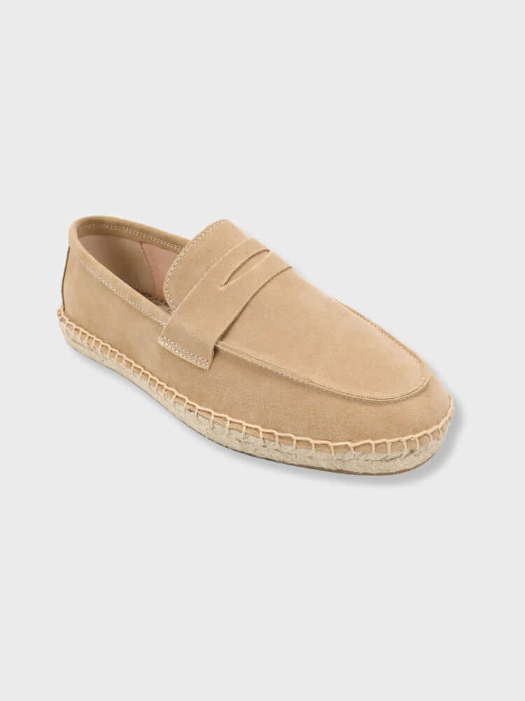 ST. TROPEZ Suede Espadrilles