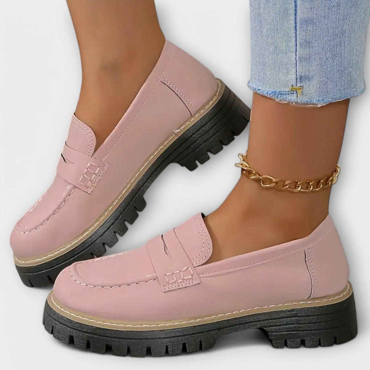 Alisa – Wedge Loafers