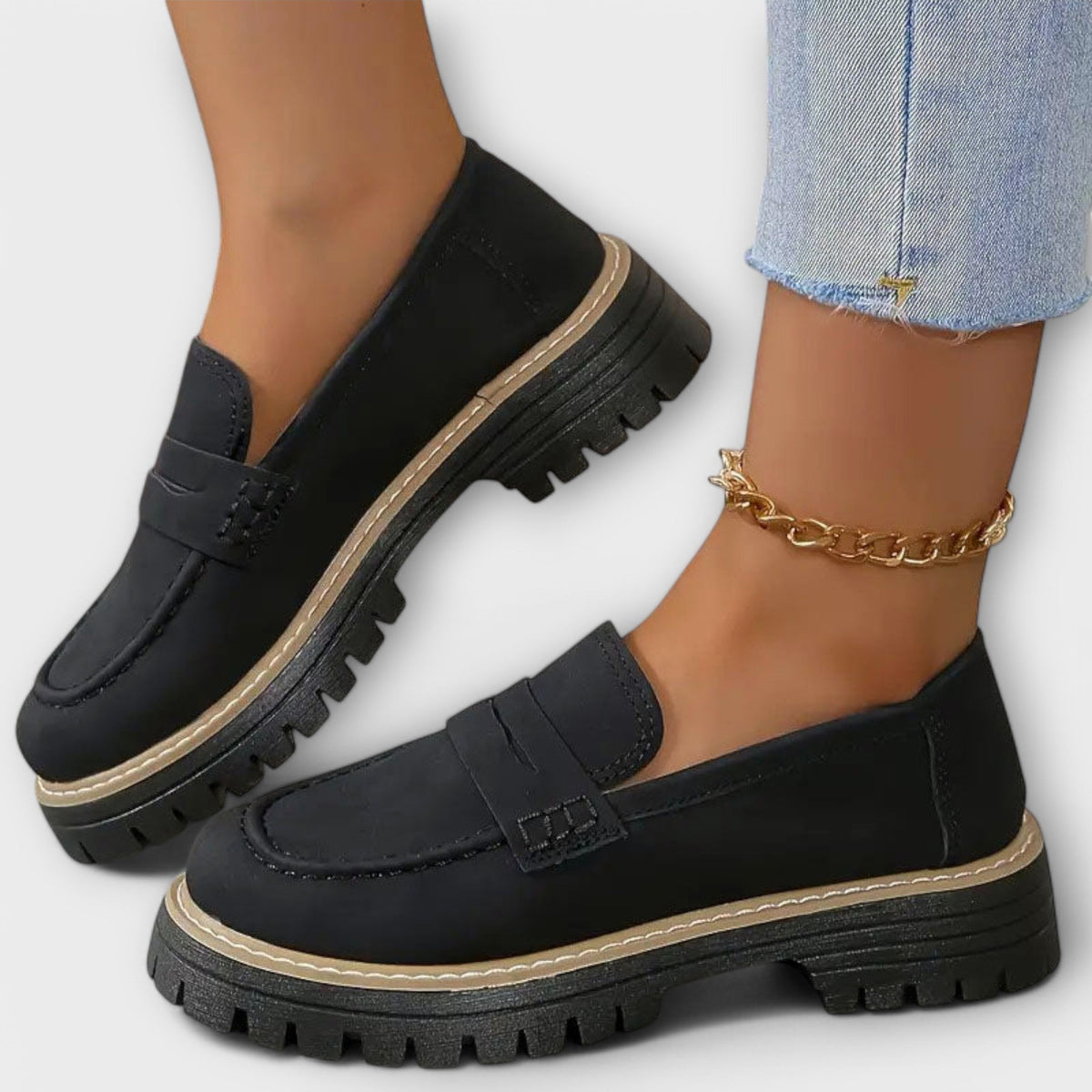 Alisa – Wedge Loafers
