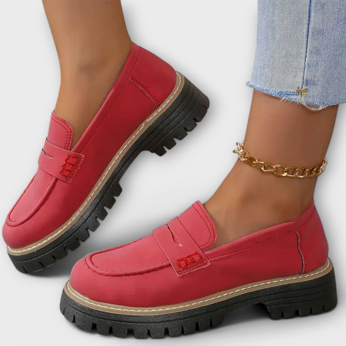 Alisa – Wedge Loafers