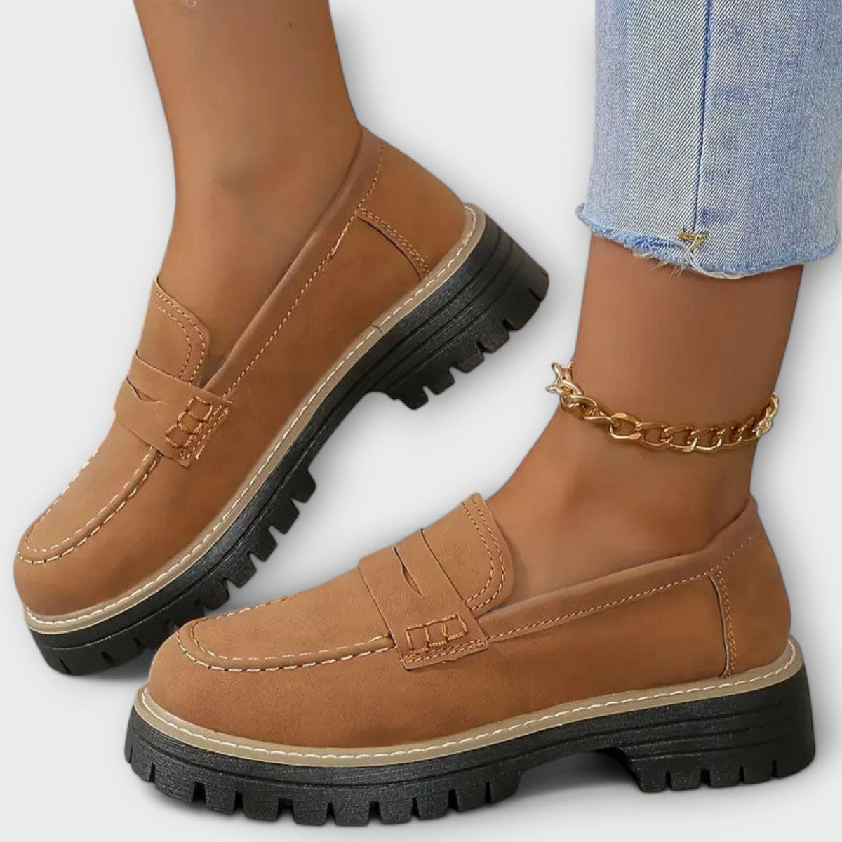 Alisa – Wedge Loafers