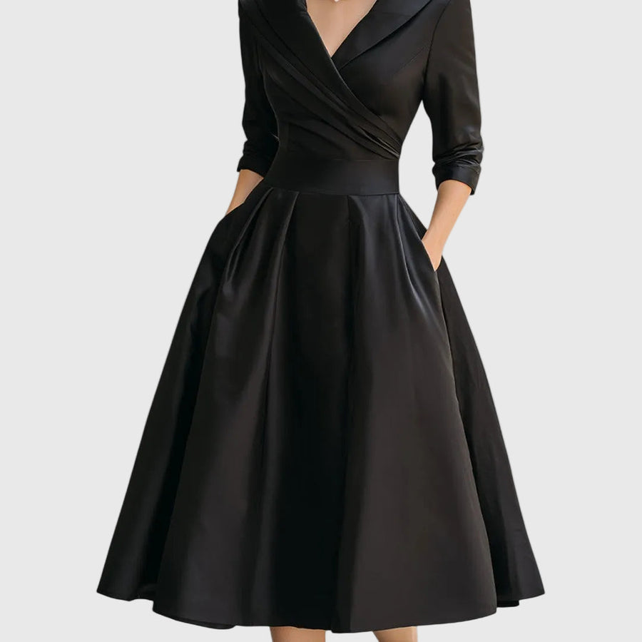 Marley | Elegant Flowing Midi Dress