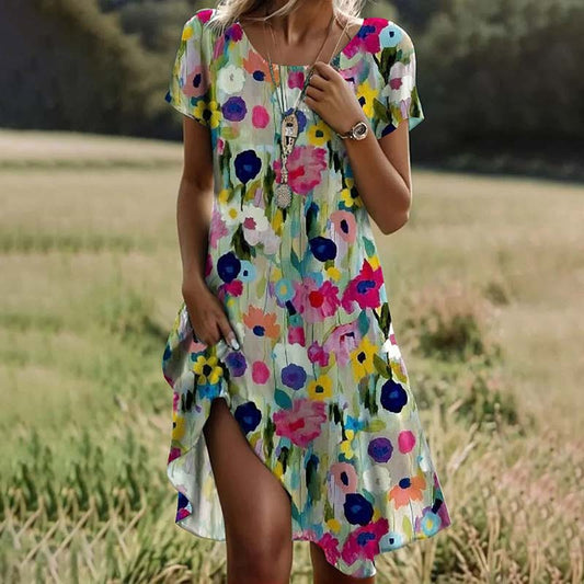 Adele | Floral Dress