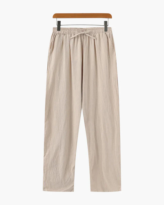 Linen Drawstring Pants