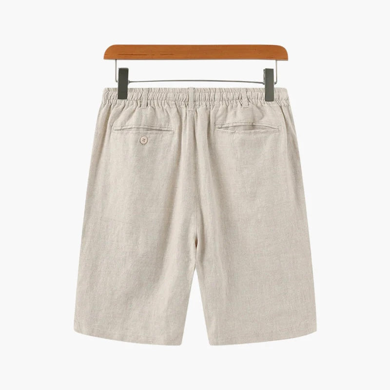 Linen Drawstring Shorts