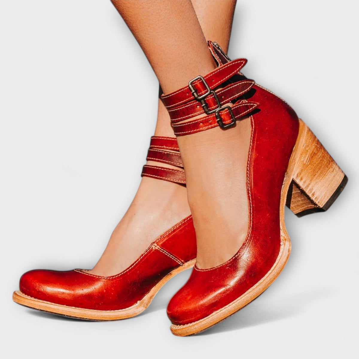 Bella - Stylish Strapped Boots