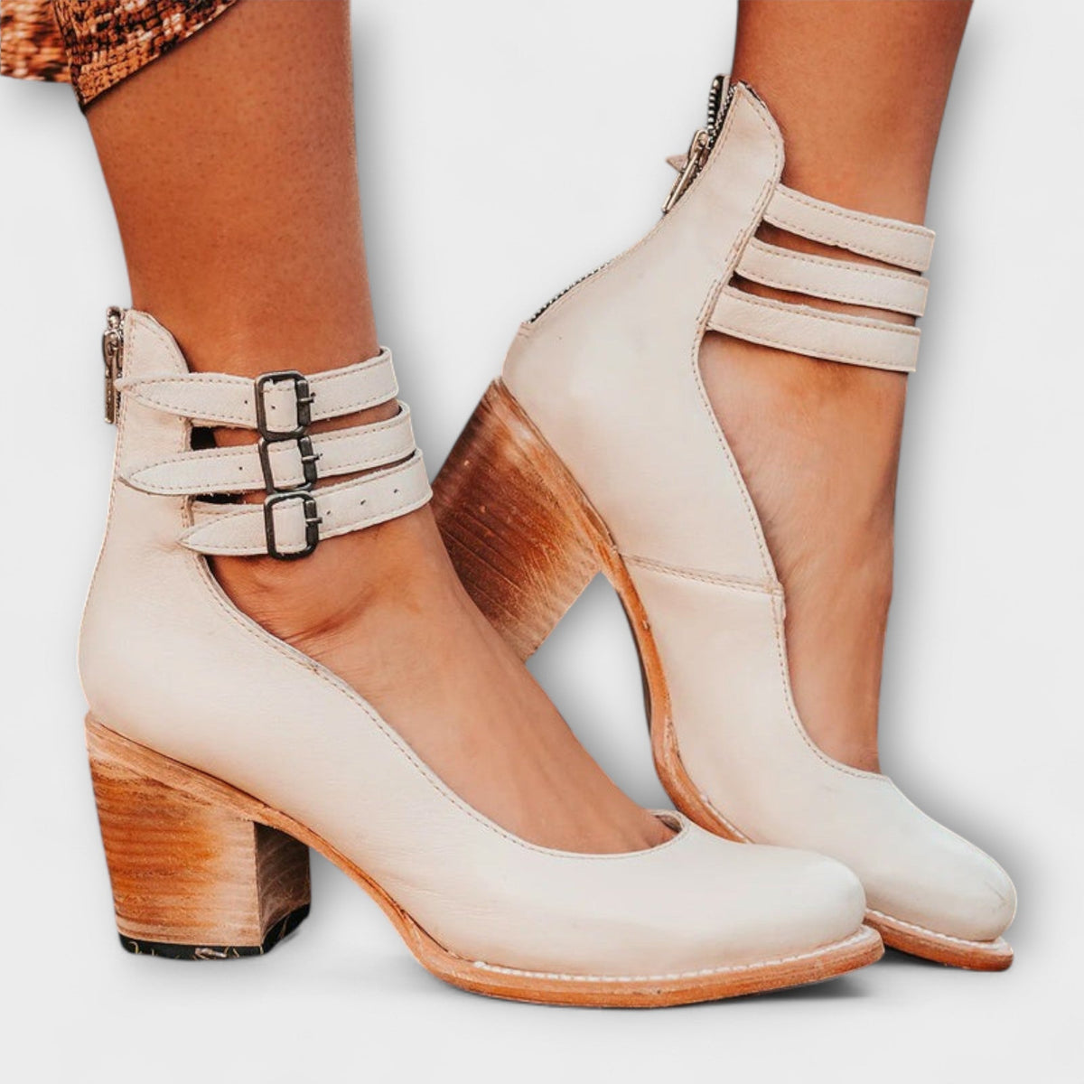 Bella - Stylish Strapped Boots