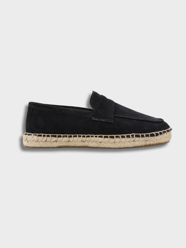 ST. TROPEZ Suede Espadrilles